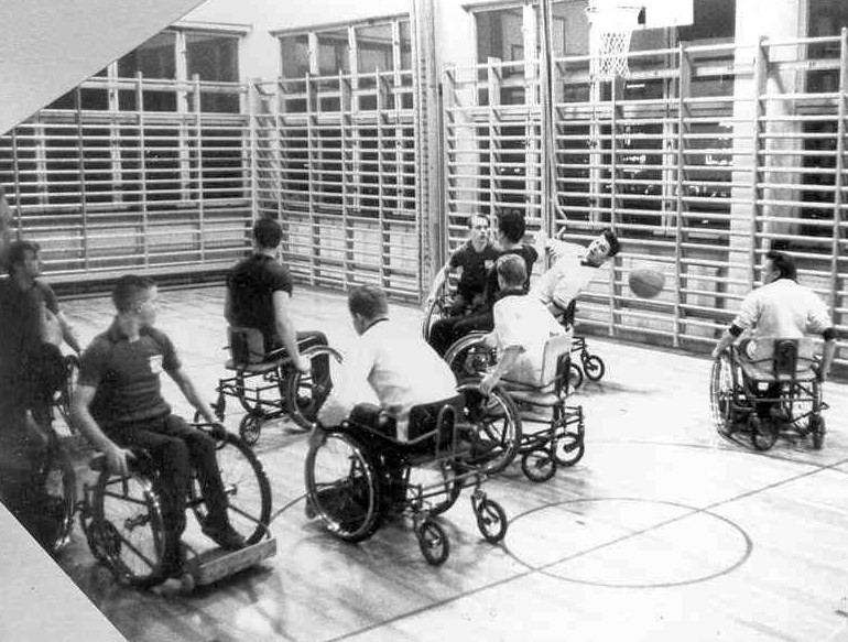 Basketträning 1962.