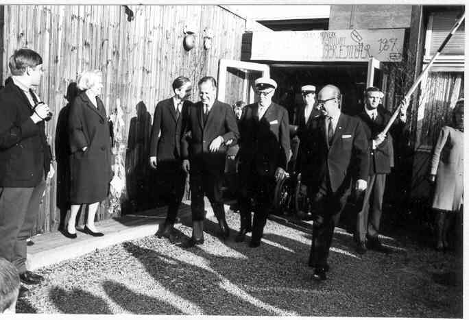 Första studentexamen på Norrbacka 1967.