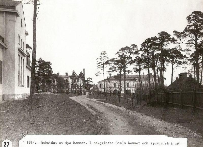 Nya Hemmet, baksidan 1914.
