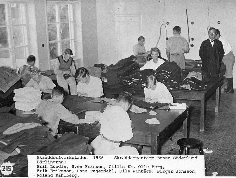 Skrädderiet 1936.