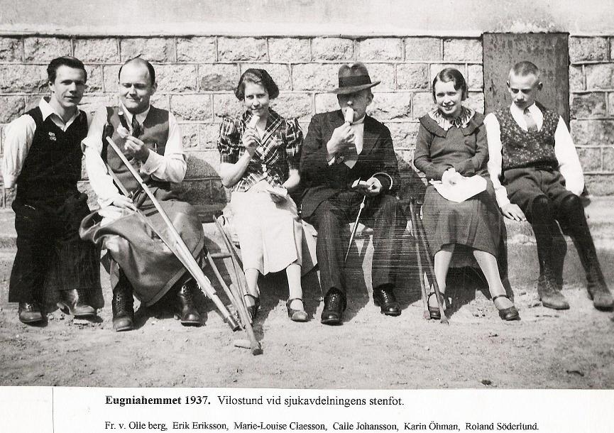 Avkoppling med en glass 1937.