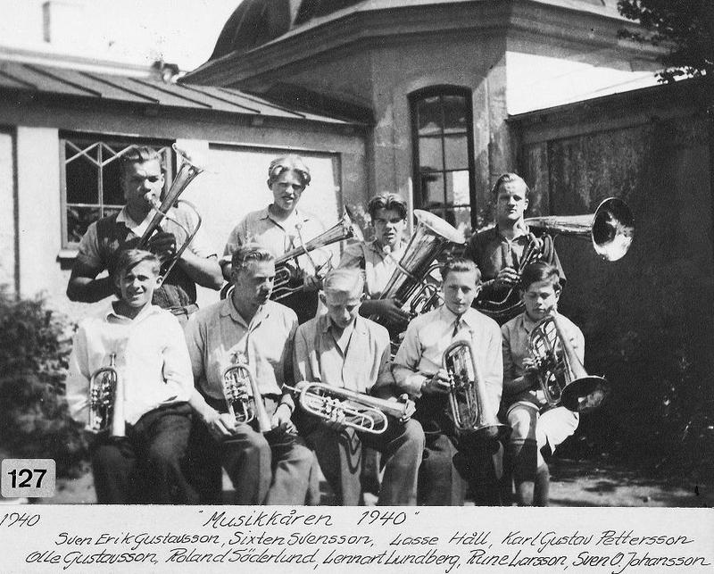 Musikkåren 1940.