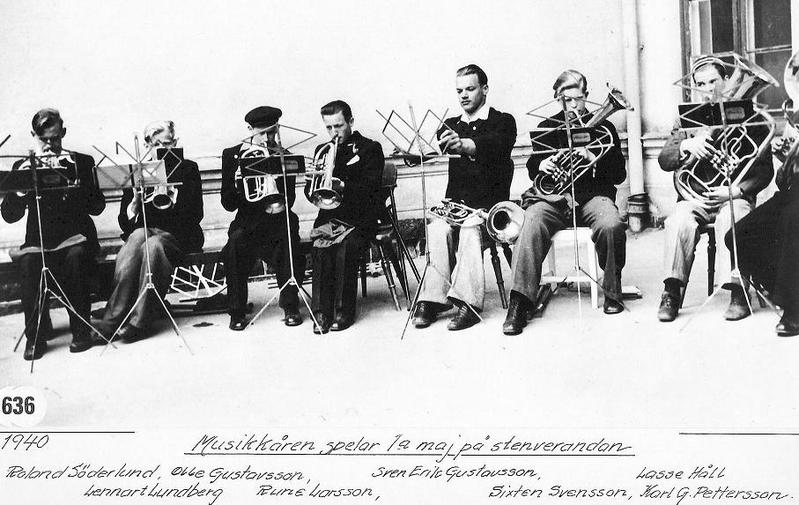 Musikkåren 1940.