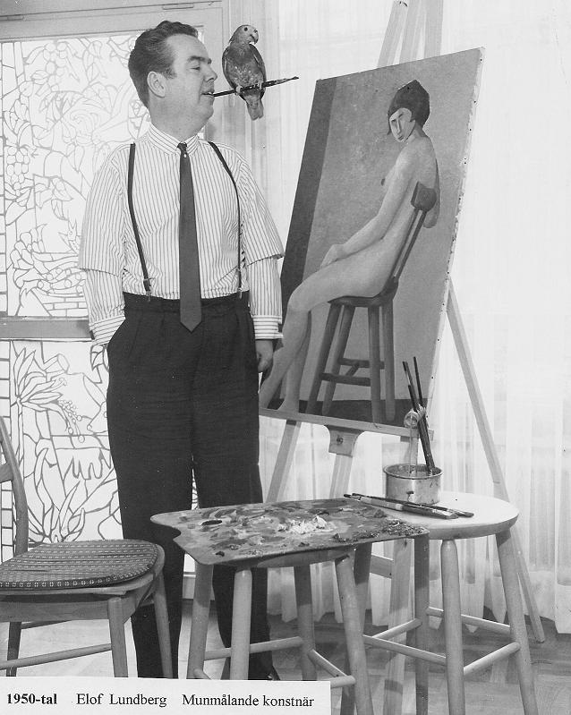 Elof Lundberg konstnär.