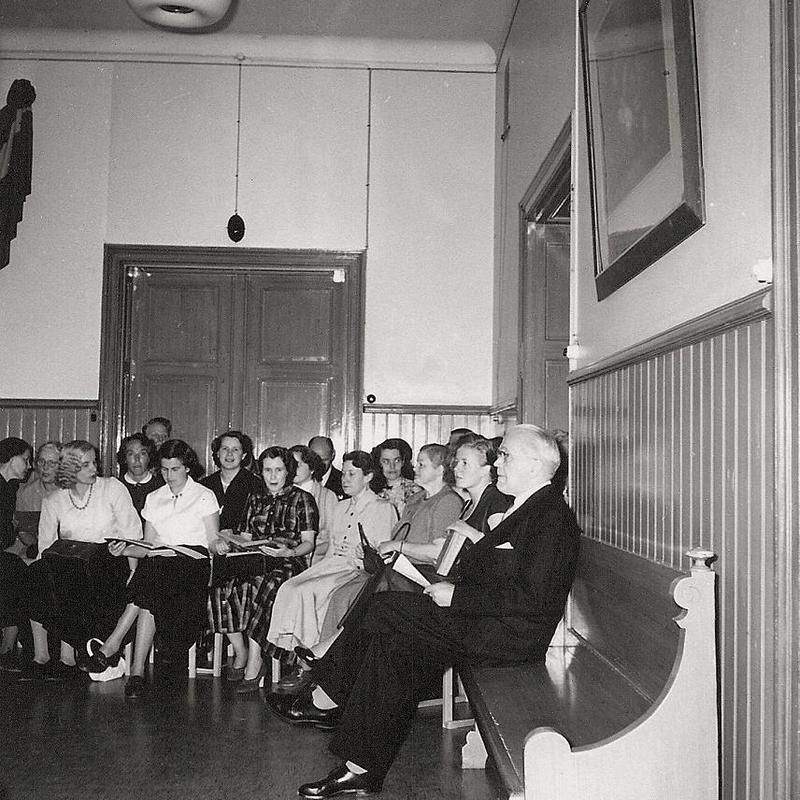 75-årsjubiléet 1954, sångkören.