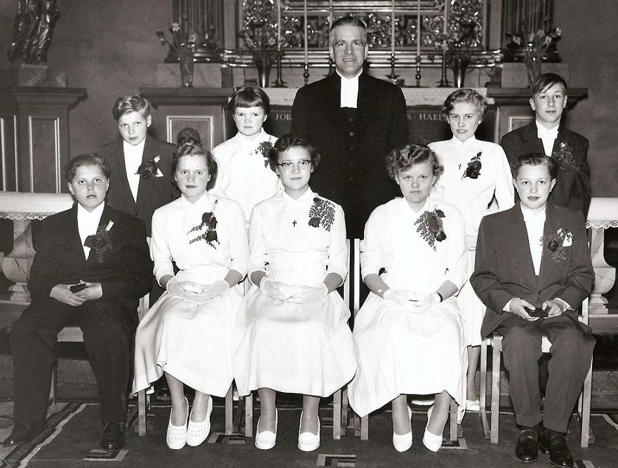 Konfirmation 1954.