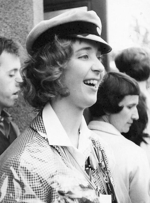 Birgitta Rignell examen 1963.