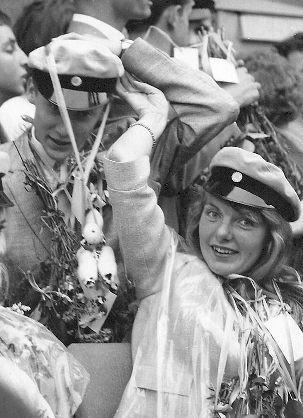 Kerstin Klintberg examen 1963.