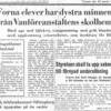 Skandalen 1950 artikel i HD 24 januari