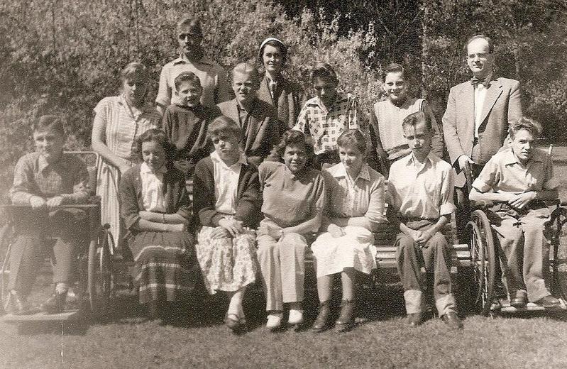 Klass 1:4 läsåret 1954-55.