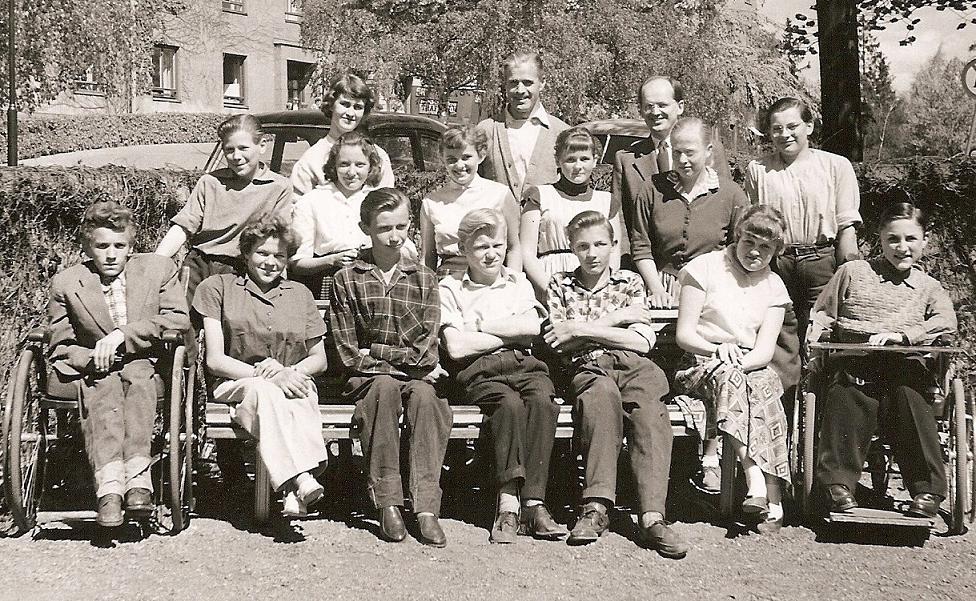 Klass 2:4 läsåret 1955-56.