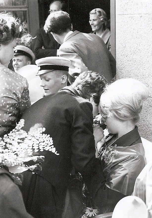 Melker Wallin examen 1960.