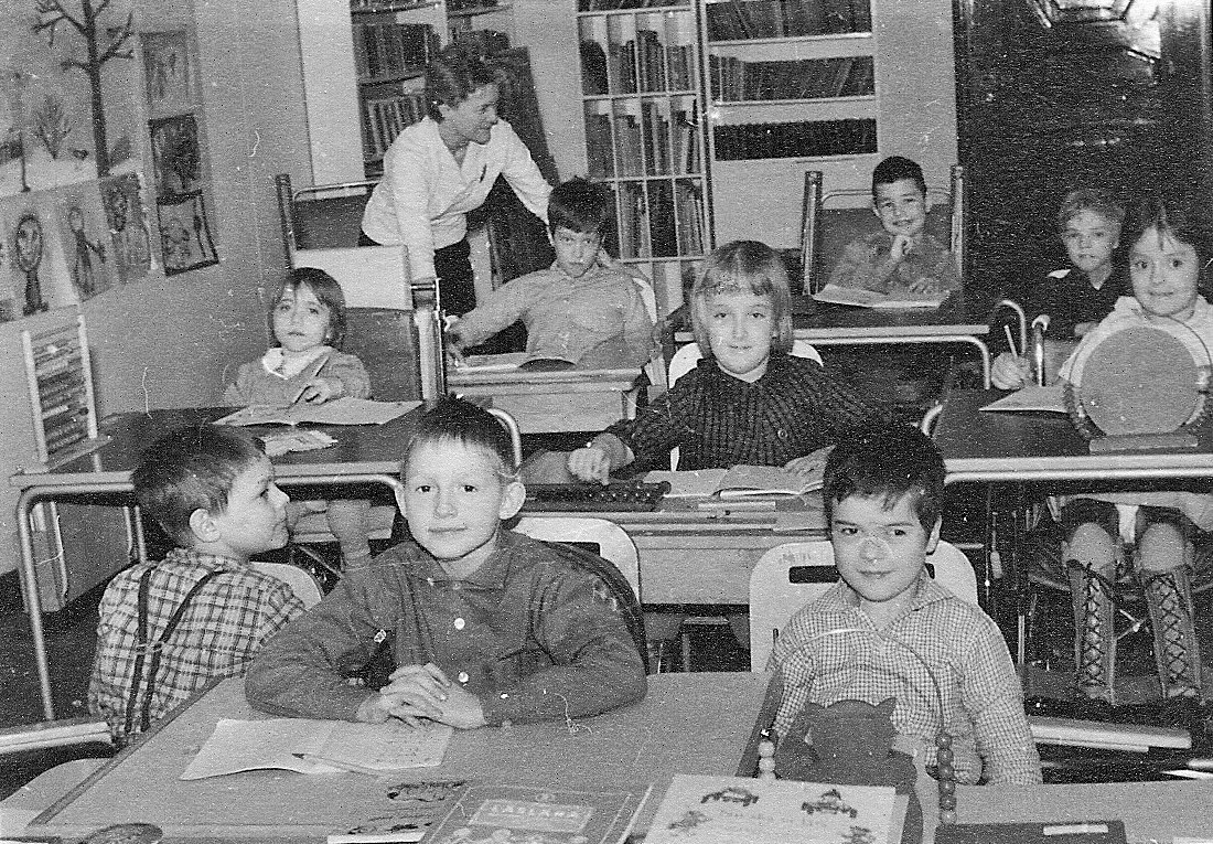 Skolklass.