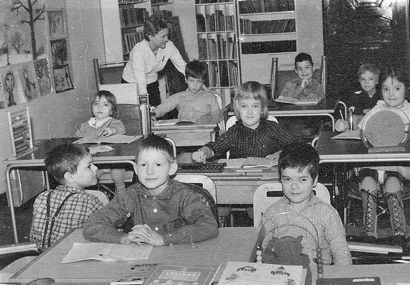 Skolklass.