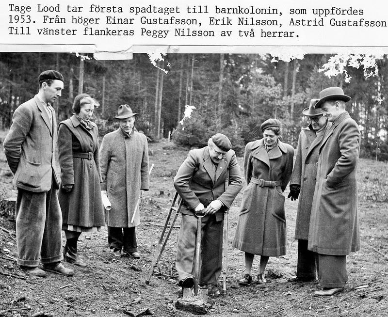 Första spadtaget.