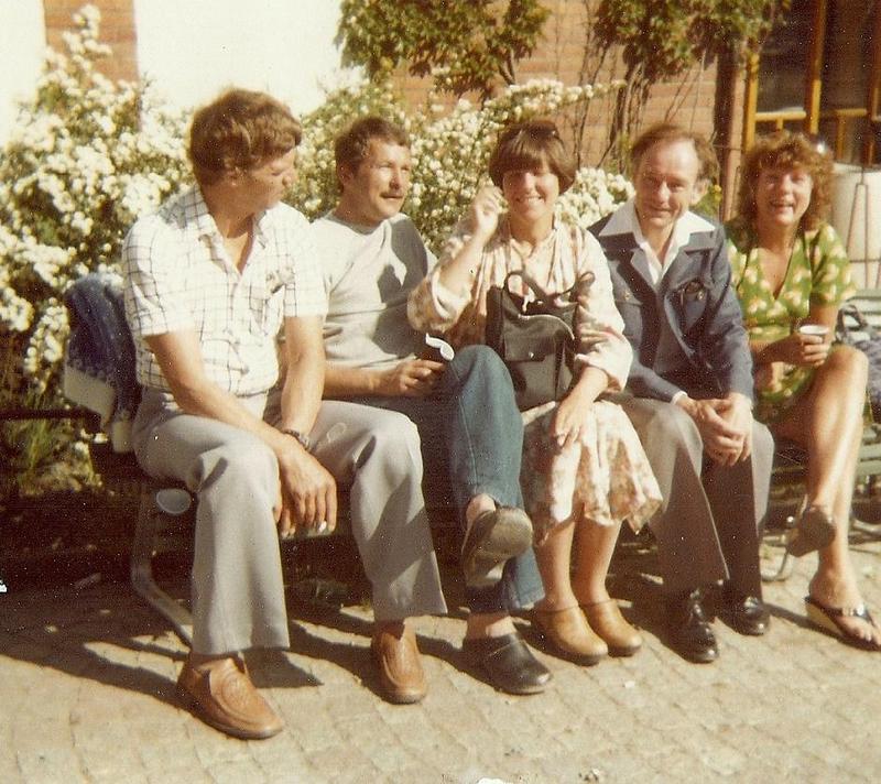 Gert Boström med personal.