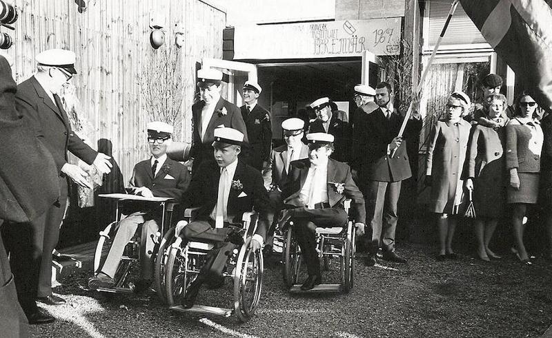 Utspring vid första studentexamen 1967.