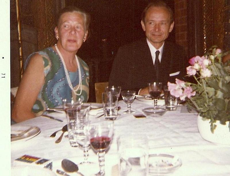 Brita Karlin och Gert Boström 1971.