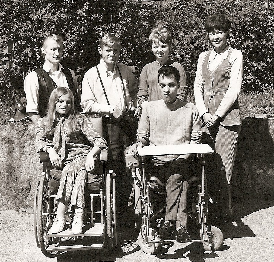 Klassfoto fackskolan ekonomilinjen kameral gren 1969-71.