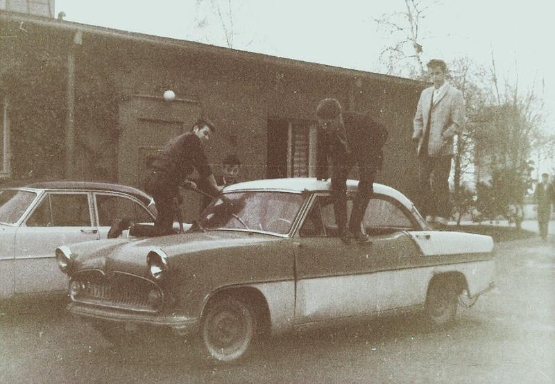 Takavsågning utanför Lillebo 1964.