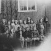 Grupp av flickor på slutet av 1940-talet