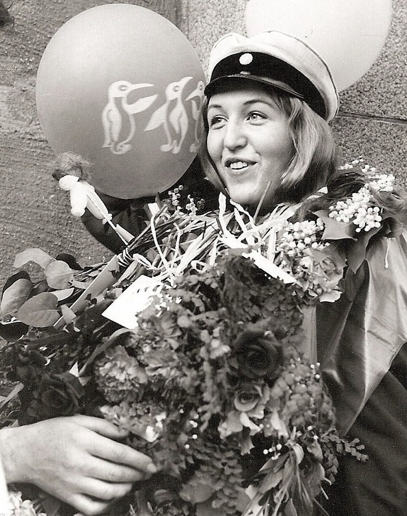Sonja Nordberg examen 1961.